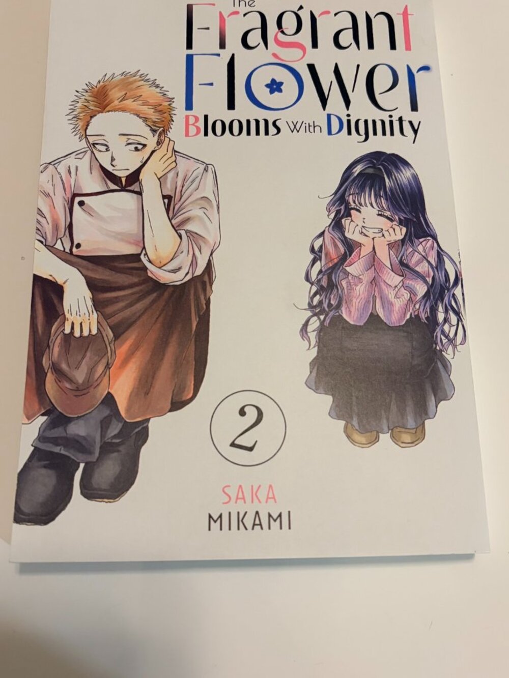 The Fragrant Flower Blooms With Dignity Vol 2 Saka Mikami Manga Like New